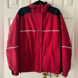 Excellent condition HELLY HANSEN winter jacket in deep red